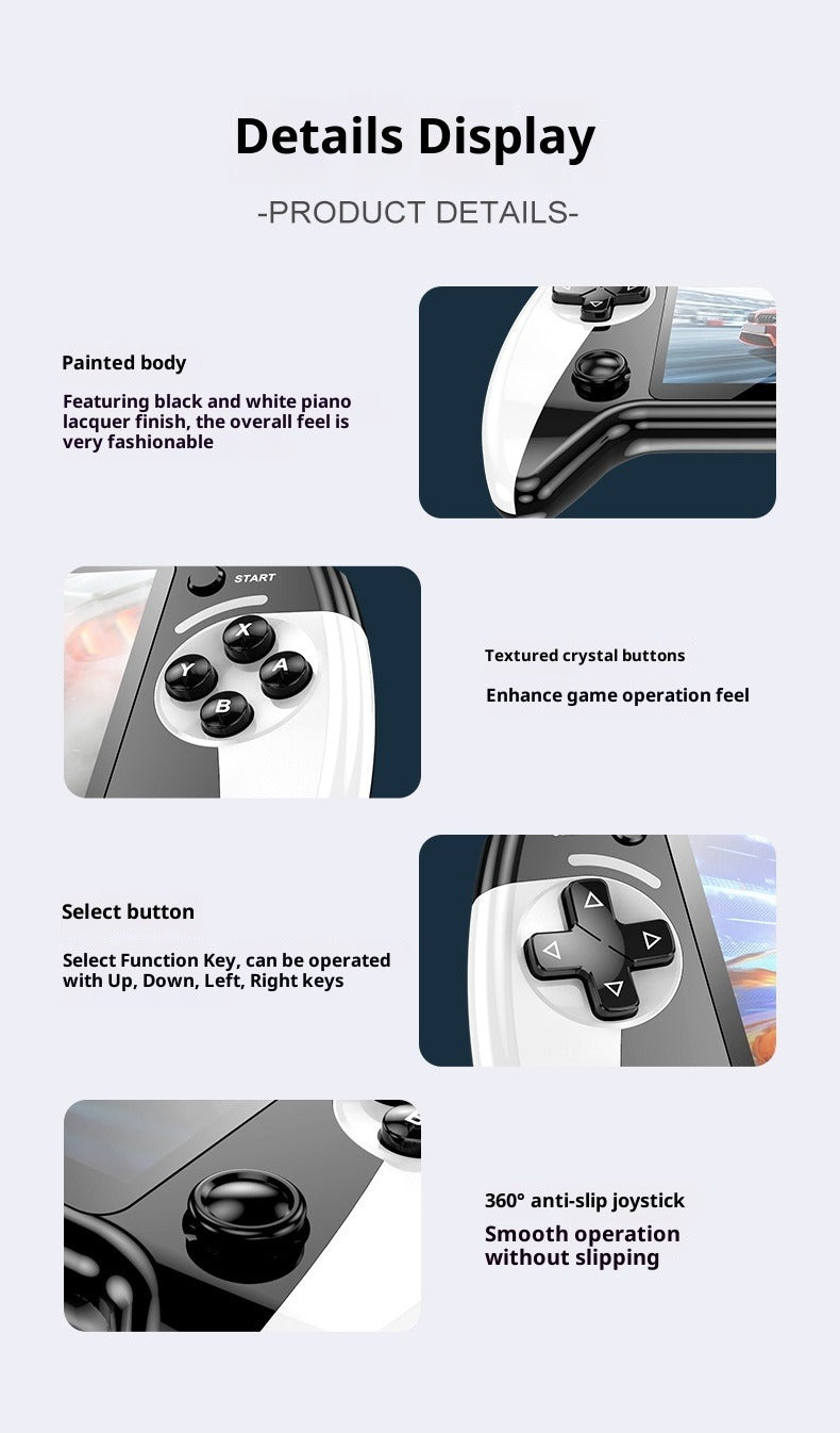 Large Screen Portable Retro Arcade Game Console