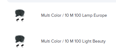 LED Party Strands