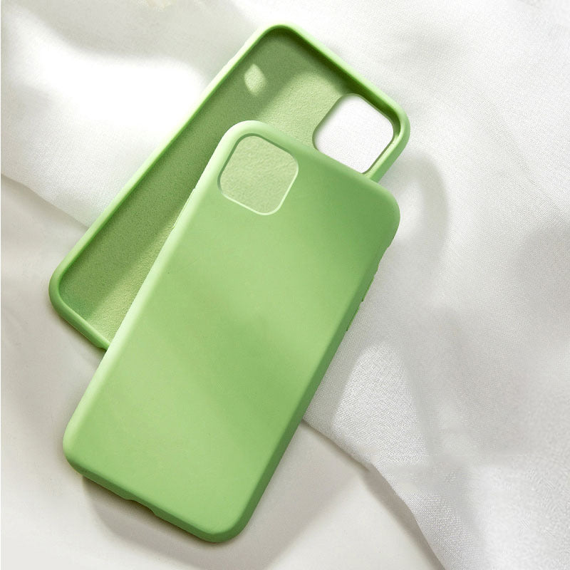 Liquid Silicone Full-Coverage iPhone Case