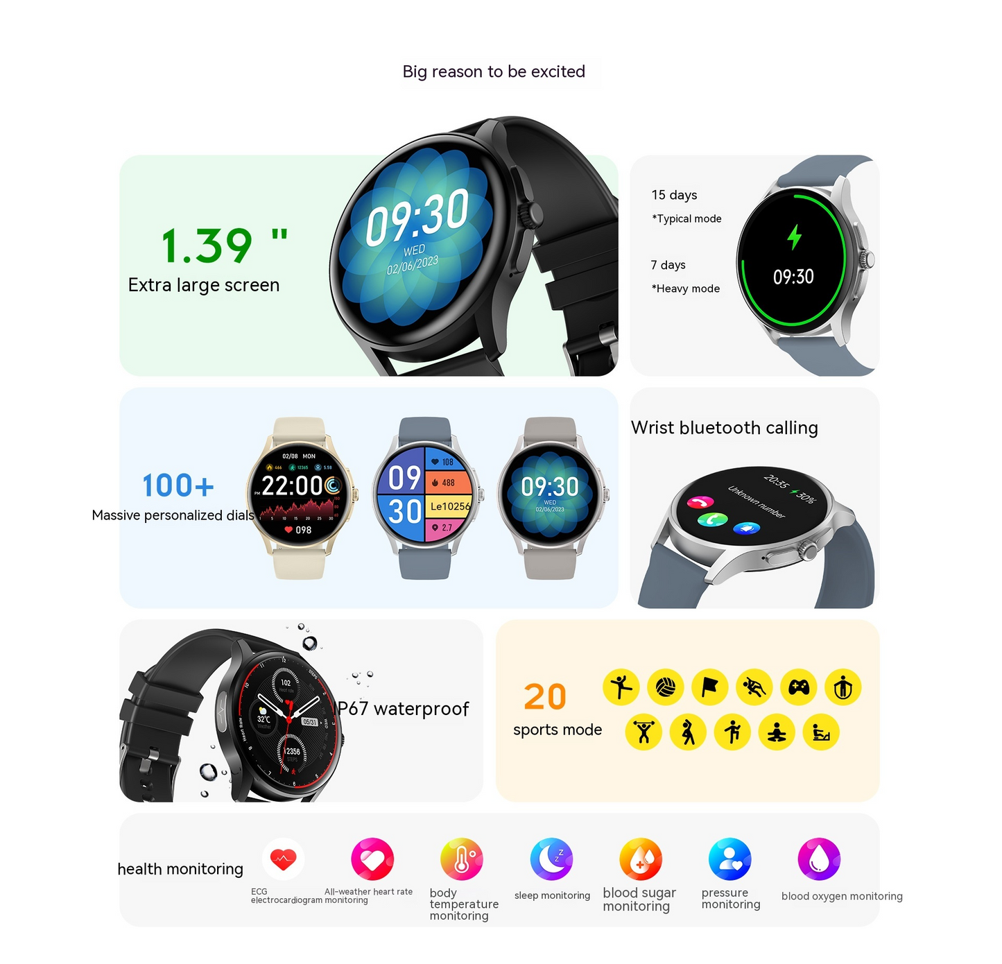 Total Health & Sync Smartwatch
