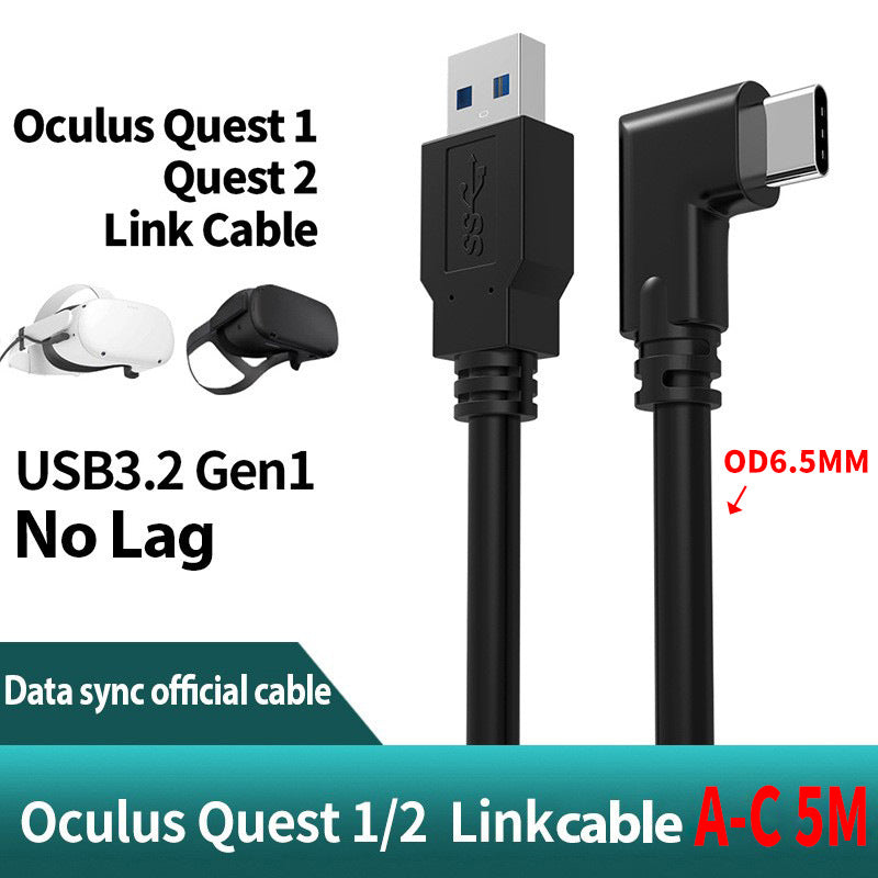 5m Oculus Quest 2 VR Link USB 3.1 Type-C Cable