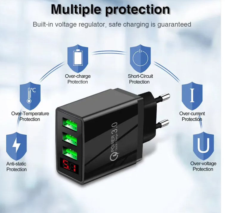 Smart LED USB Charger